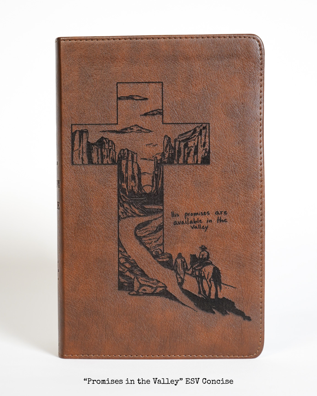 Laser Engraved Cowboy Bible