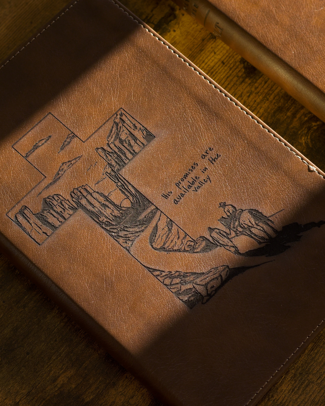 Laser Engraved Cowboy Bible