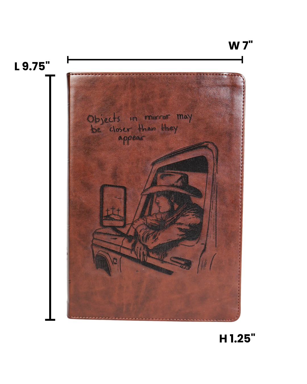 Laser Engraved Cowboy Bible