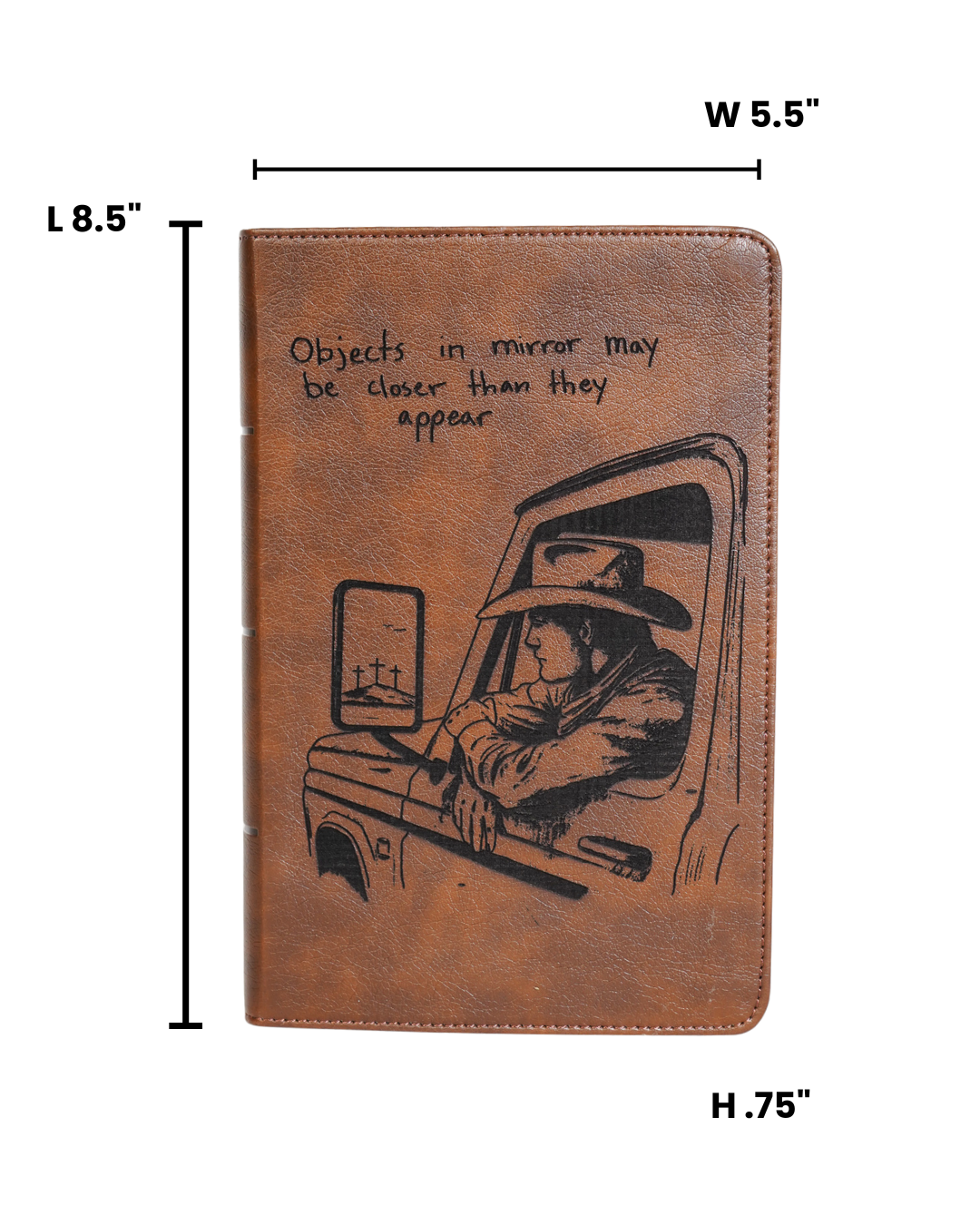 Laser Engraved Cowboy Bible