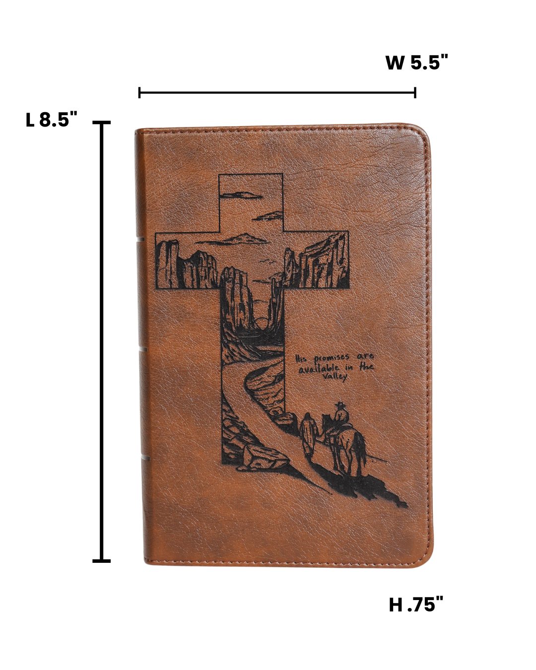 Laser Engraved Cowboy Bible