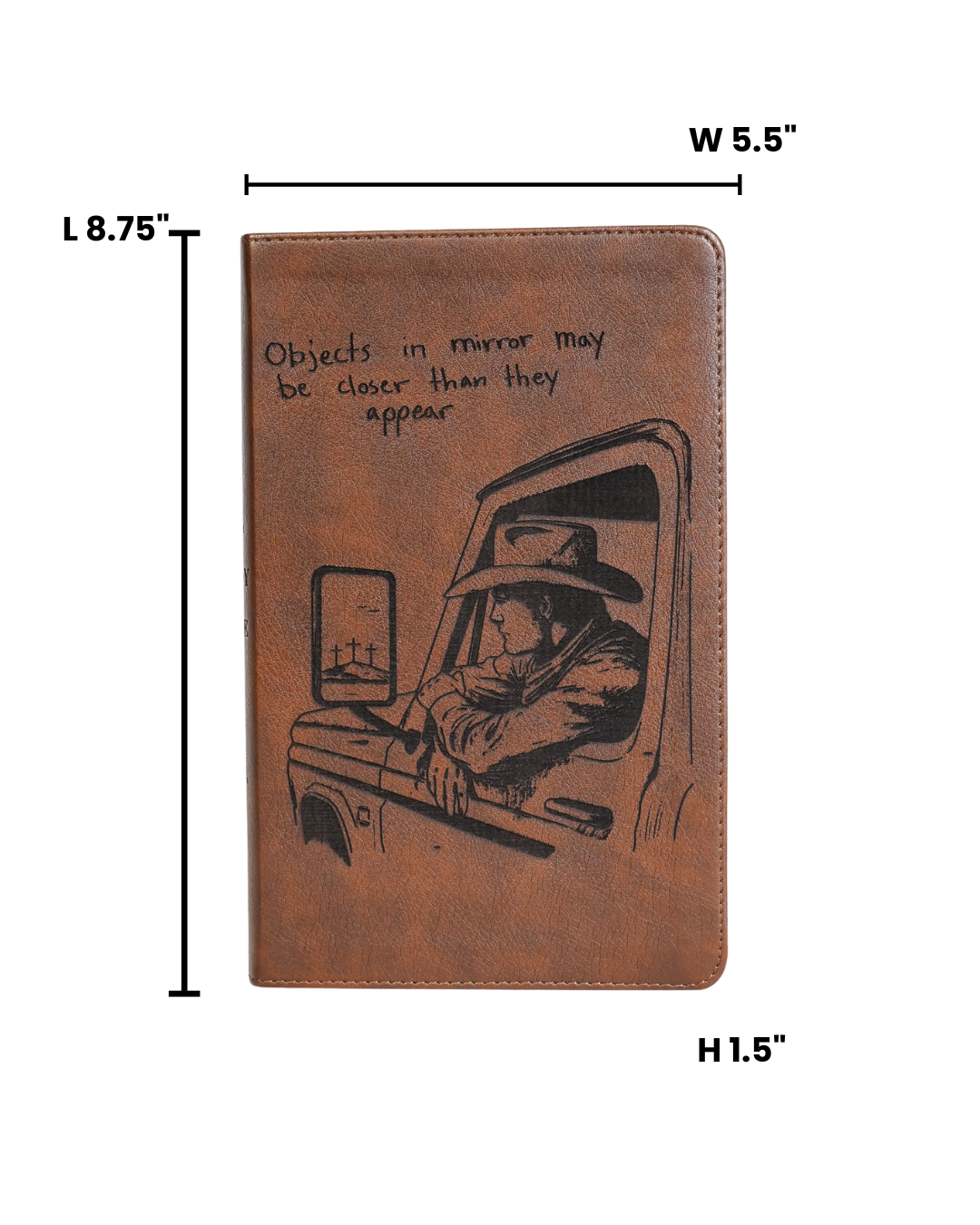 Laser Engraved Cowboy Bible