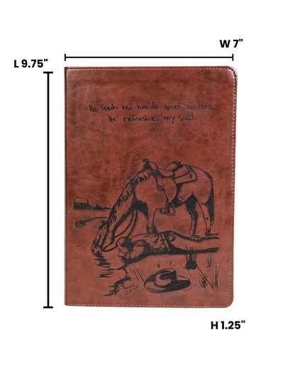 Personalized Cowboy Bible