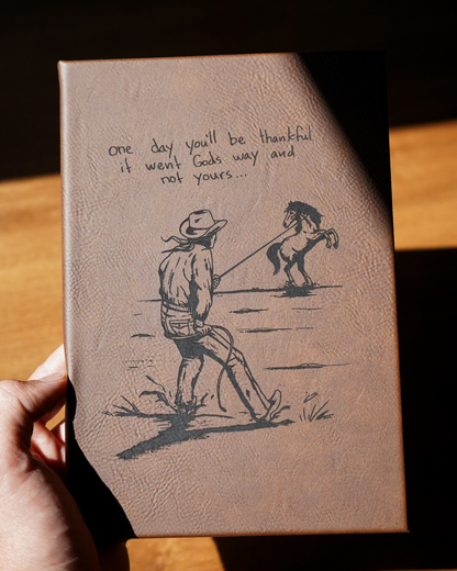 Personalized Western Themed Journal