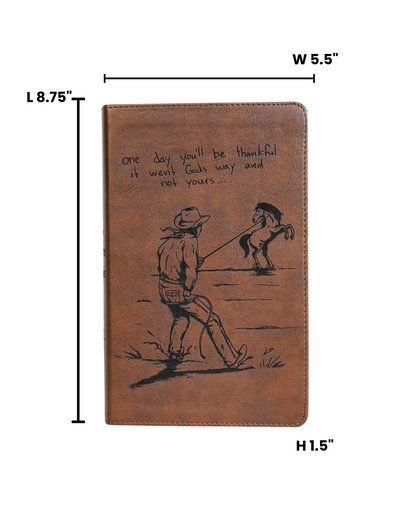 Personalized Cowboy Bible