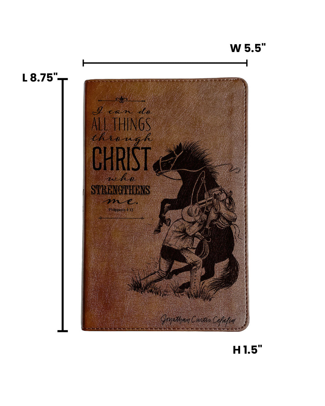 Personalized Cowboy Bible