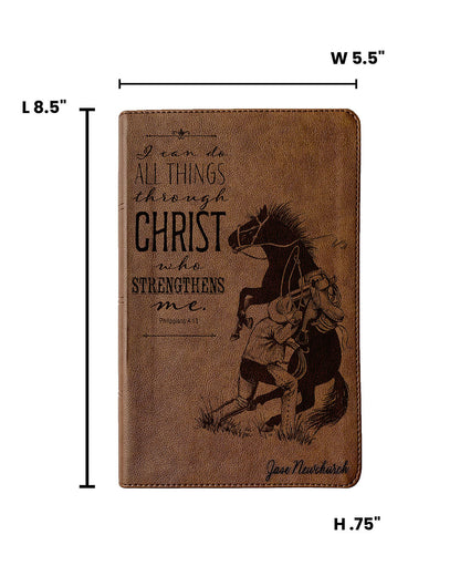 Personalized Cowboy Bible