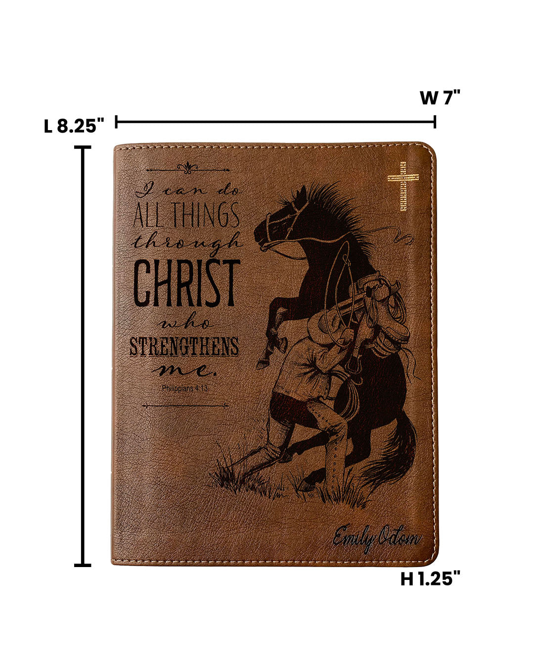 Personalized Cowboy Bible