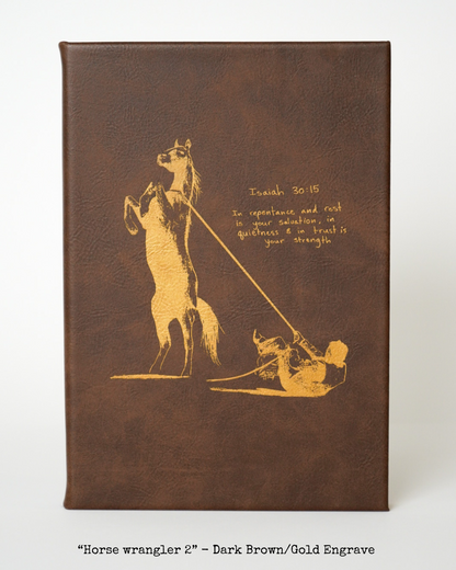 Personalized Western Themed Journal