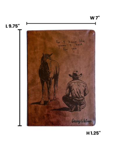 Personalized Cowboy Bible