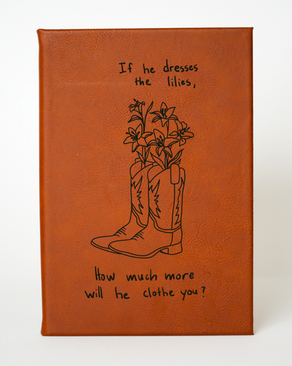 Personalized Western Themed Journal
