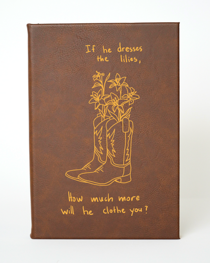 Personalized Western Themed Journal