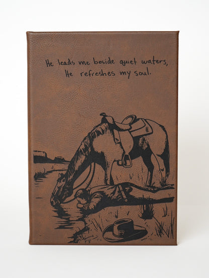 Personalized Western Themed Journal