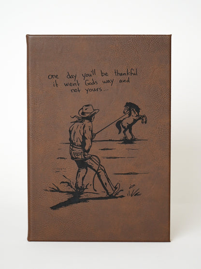 Personalized Western Themed Journal