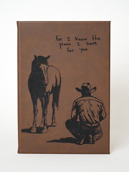 Personalized Western Themed Journal