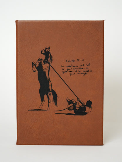 Personalized Western Themed Journal