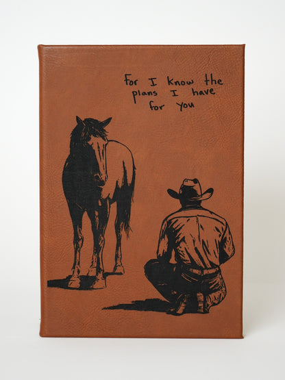 Personalized Western Themed Journal