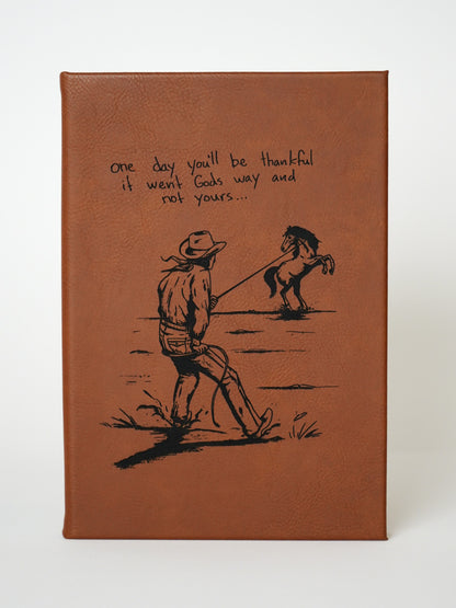 Personalized Western Themed Journal